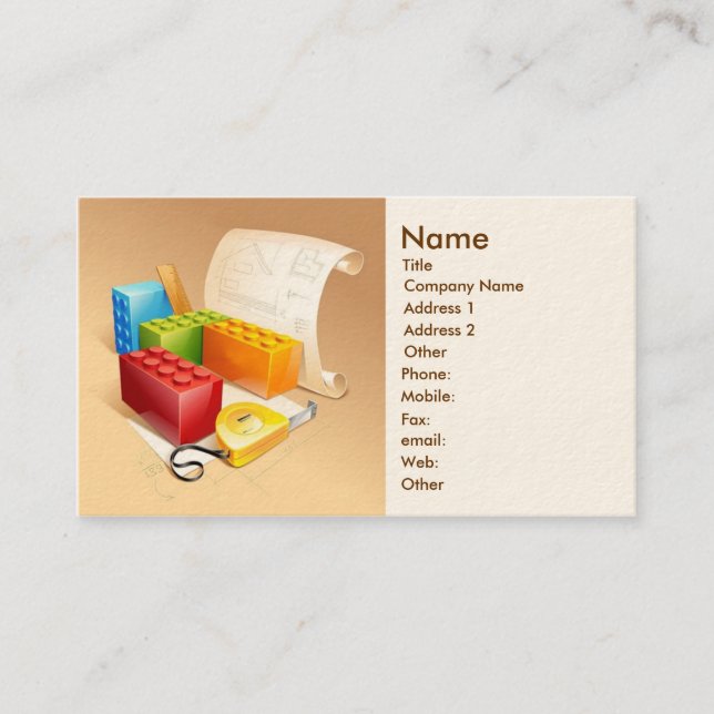 Architect Business Card (Front)