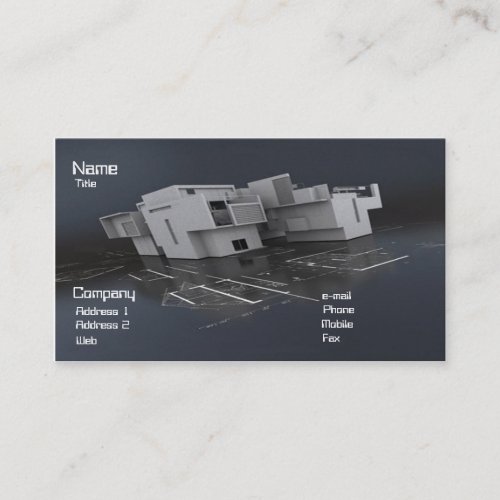 Architect Business Card Templates
