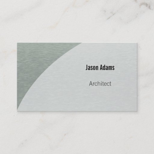 Customizable Architect Business Card