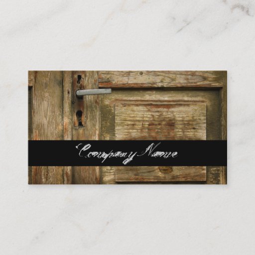 Customizable Architect Business Card