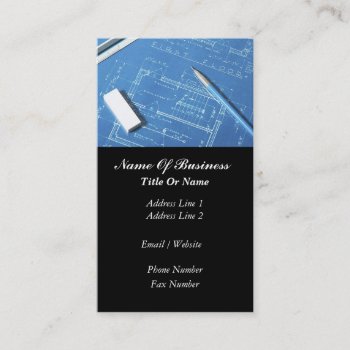 Architect Business Card by sagart1952 at Zazzle