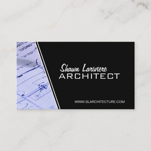 Customizable Architect - Business Cards
