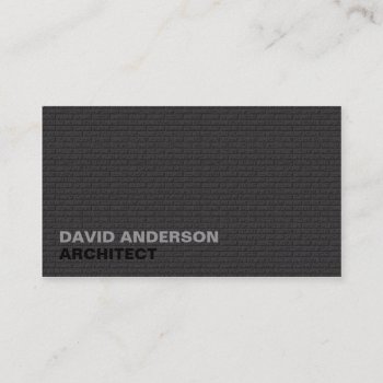 Architect - Business Cards by Creativefactory at Zazzle