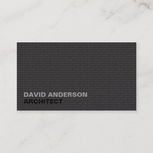 Customizable Architect - Business Cards