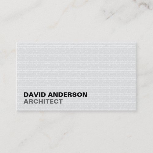 Architect - Business Cards