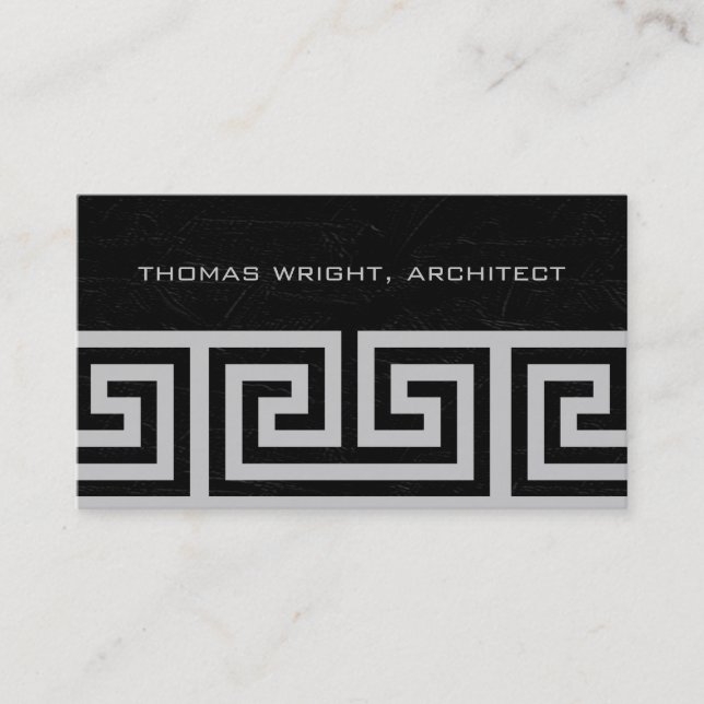 Architect Business Cards (Front)