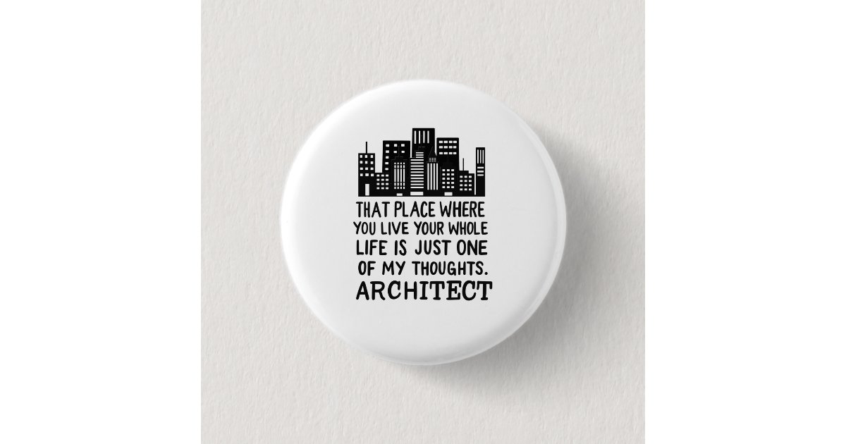 Architect Definition Button | Zazzle
