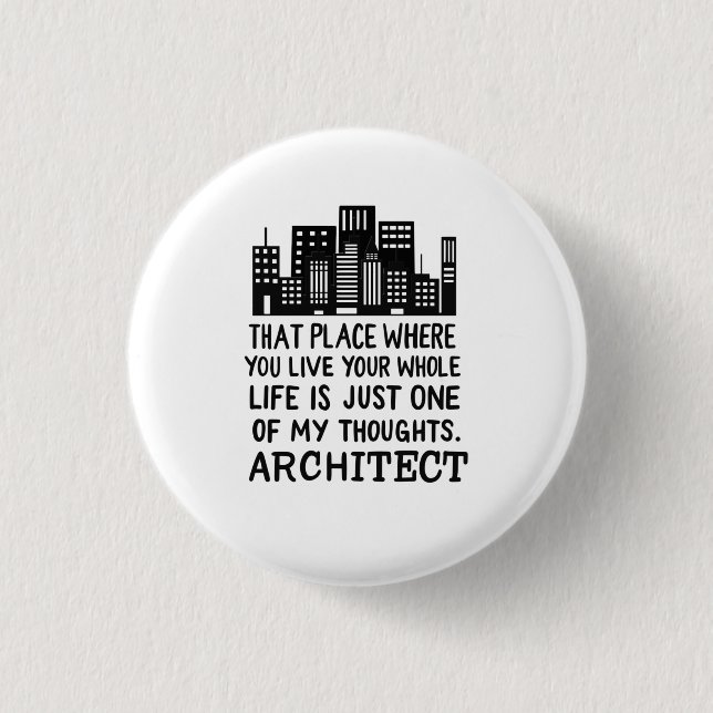 Architect Definition Button (Front)