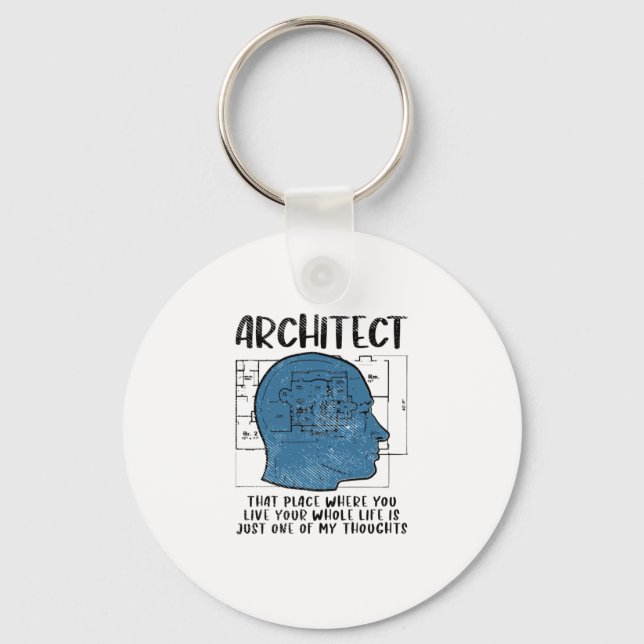 Architect Definition Keychain (Front)