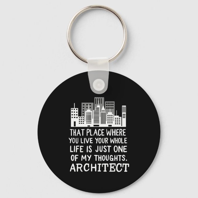 Architect Definition Keychain (Front)