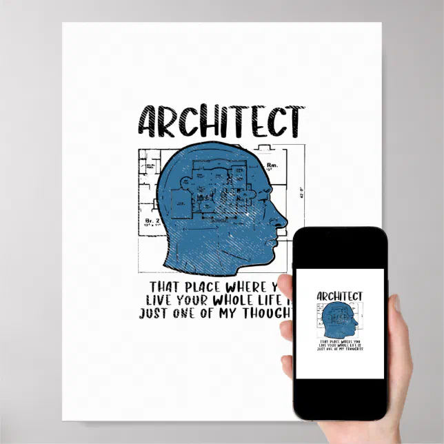 Architect Definition Poster Zazzle