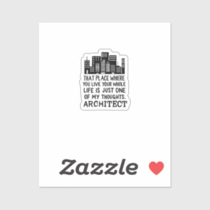 Architect Definition Sticker