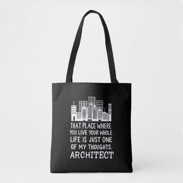 Architect Definition Tote Bag (Front)