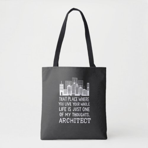Architect Definition Tote Bag