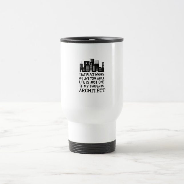 Architect Definition Travel Mug (Center)