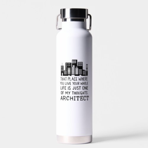 Architect Definition Water Bottle