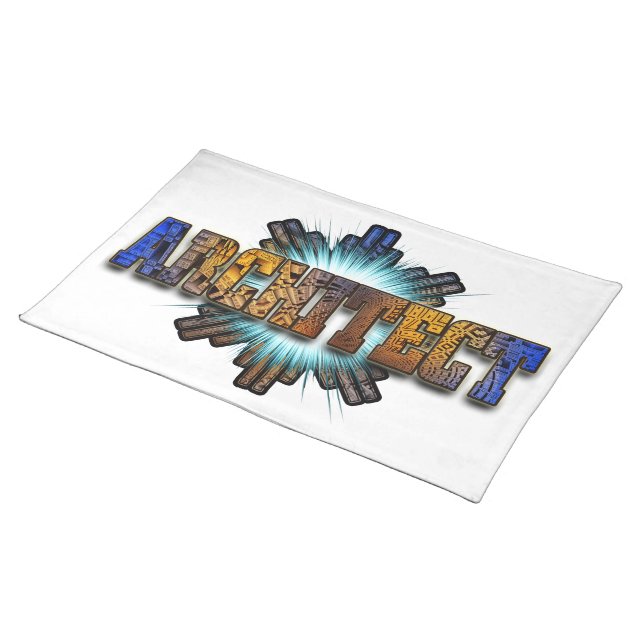 Architect DTW Architects Merch Cloth Placemat (On Table)