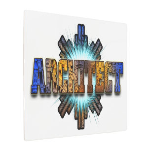 Architect DTW Architects Merch Metal Print