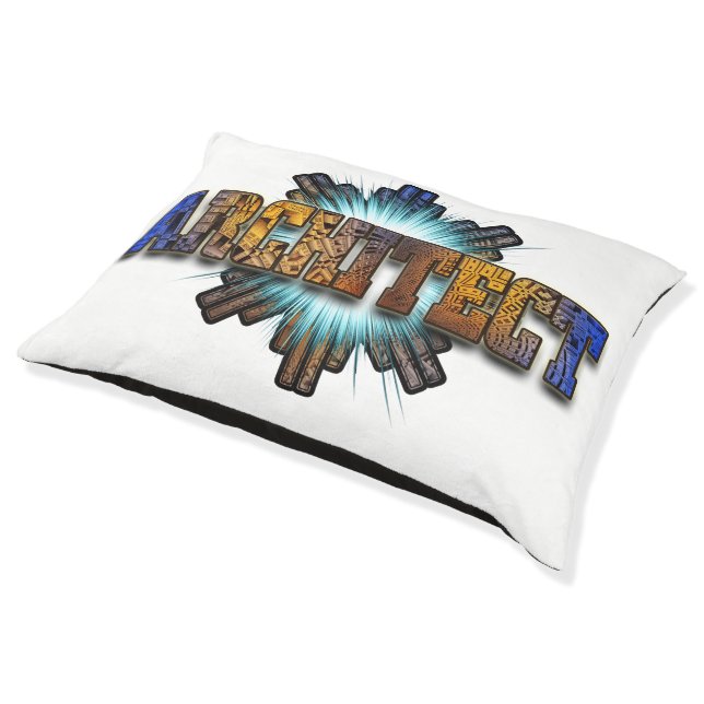 Architect DTW Architects Merch Pet Bed (Angled)