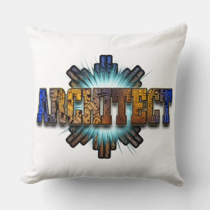 Architect DTW Architects Merch Throw Pillow
