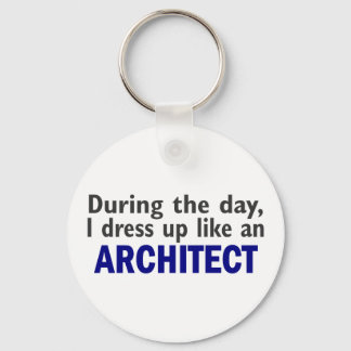 Architect During The Day Keychain