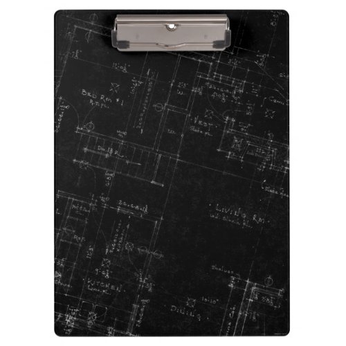 Architect Floor Plan Business Clipboard