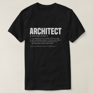 ARCHITECT funny Definition T-Shirt