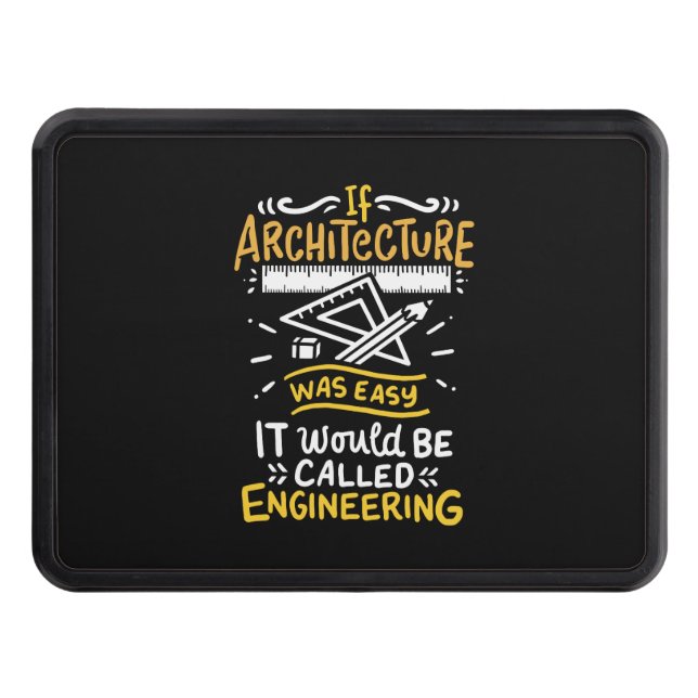 Architect Gifts Hitch Cover (Front)