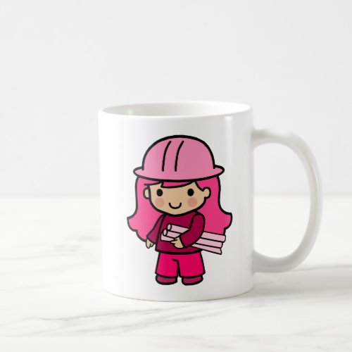 Architect Girl Coffee Mug