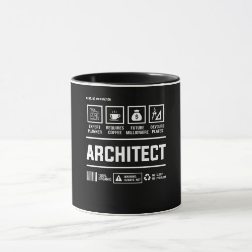 Architect Handling Inmation Architecture Mens Gift Mug