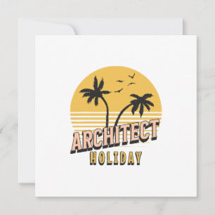 Architect Holiday Invitation