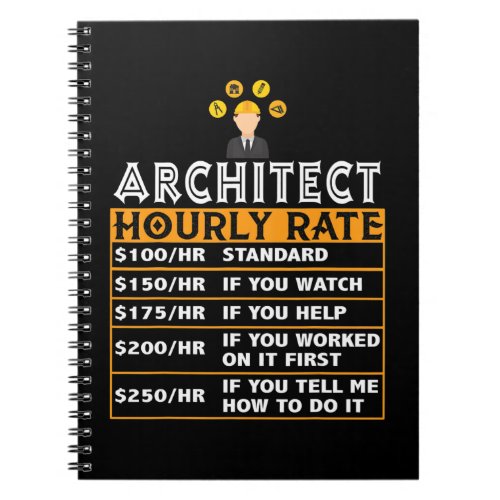Architect Hourly Rate Funny Job Matching Architect Notebook
