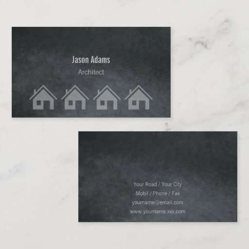 Customizable Architect Business Card