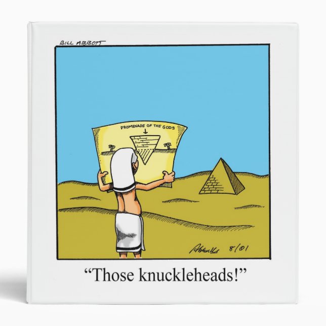 Architect Humor Work Binder (Front)