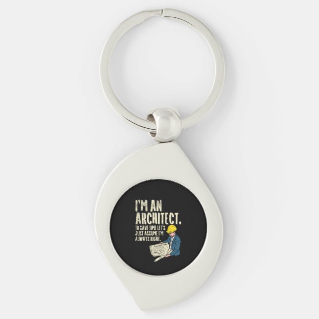 Architect - I'm An Architect Keychain (Front)