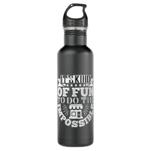 Architect -It's A Kind Of Fun To Do The Impossible Stainless Steel Water Bottle