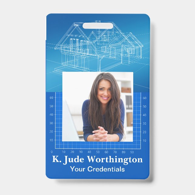 Architect Lanyard Badge - See Back (Front)