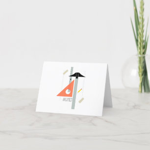 Architect Letterpress Thank You Card