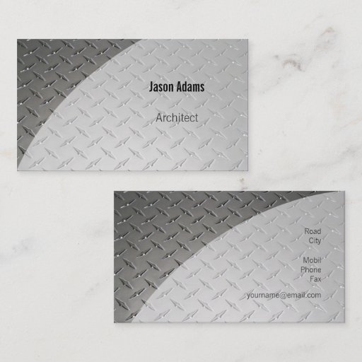 Customizable Architect Business Card