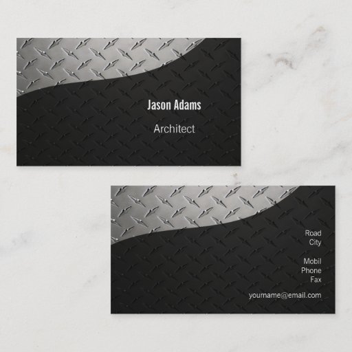 Customizable Architect Business Card