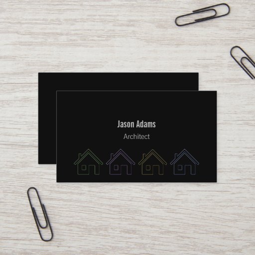Customizable Architect Business Card