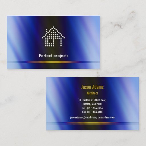 Customizable Architect Business Card