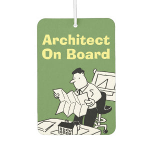 Architect On Board Air Freshener
