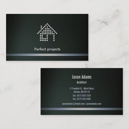 Customizable Architect Business Card
