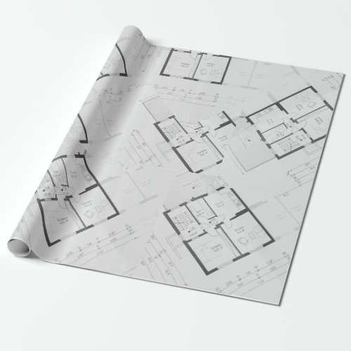 Architect Plane Gift Paper