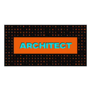 Architect Poster