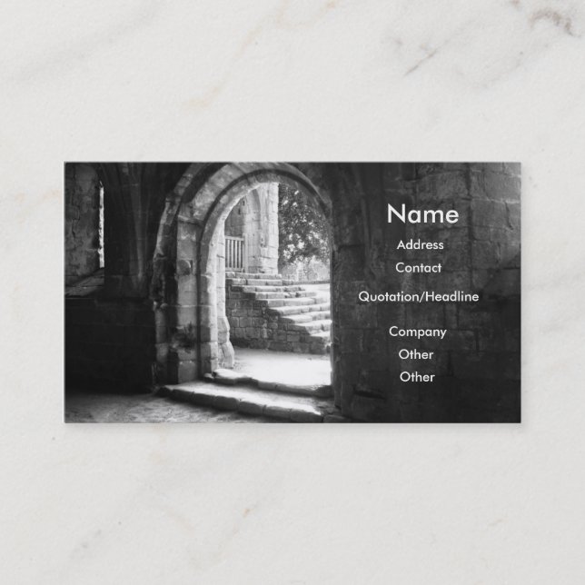 Architect Profile Card (Front)