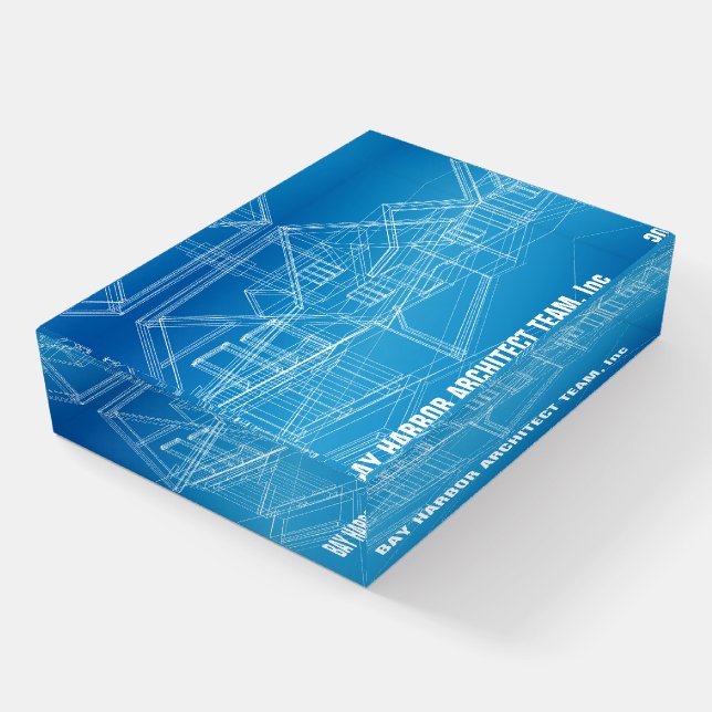 Architect - Real Estate -  Paperweight (Angled)