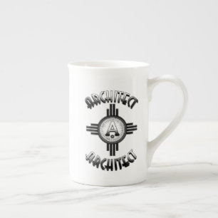 Architect Retro - Architects Merch Bone China Mug