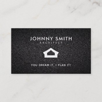 Architect Slogans Business Cards by MsRenny at Zazzle